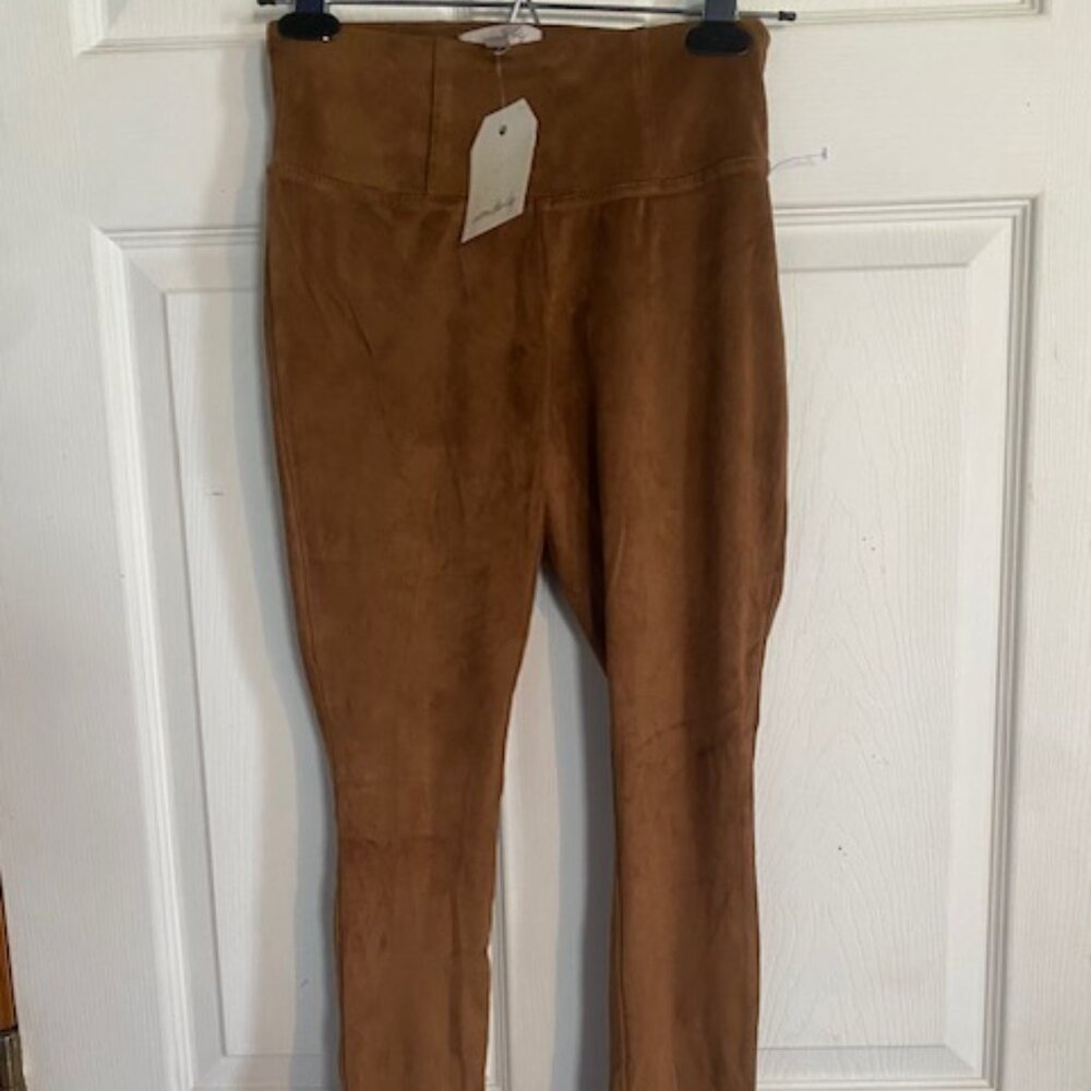 Wonderly Faux Suede Leggings Size XS New with Tags